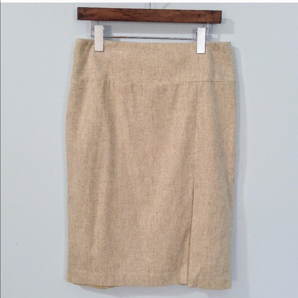 Banana Republic Stretch Wool Pencil Skirt